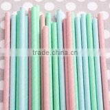 Factory direct paper different color drinking straw for wedding party