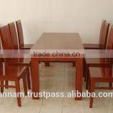 Dining Table Set From Laos Solid Wood thumbnail-3