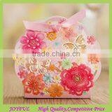 Custom Silk Butterfly Wedding Party Candy Box thumbnail-1