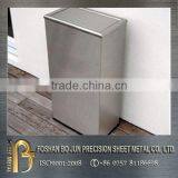 Stainless Steel Bin Kitchen Recycle Rubbish Trash Dust Stainless Steel Rubbish Bin thumbnail-1