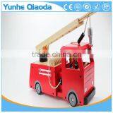Fire Truck Toy , Extending Ladder and Water Pump Hose to Shoot Water, Bump and Go thumbnail-6
