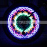 16 LED Cycling Bicycle Bike Wheel Spokes Signal Tire Light For Ciclismo 42 Patterns New Luces Bicicleta thumbnail-1
