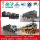 Stake Type Truck Semi Trailer Manufacturers Animal Transport Semi Trailer thumbnail-2