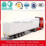 Curtain Side Semi Trailer Curtain Sider Cargo Trailer for Africa thumbnail-4