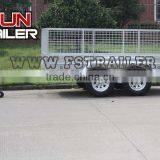 2017 BEST SELLING FULLY WELDED TANDEM CAGE TRAILER (10x6'/12x6') thumbnail-3
