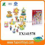 3D Paper Puzzle Castle Building Designs Intelligent Toys for Kids 66pcs thumbnail-5