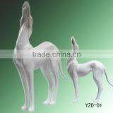 New Fashion Fiberglass Dog Mannequin for Window Display thumbnail-4