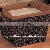 WOVEN RECTANGULAR STORAGE BASKETS thumbnail-1