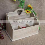 Natural Color Office Wall Hanging Wooden Paper Holder Wholesale thumbnail-1