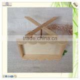 Fsc Certified 3 Holder Shelf Wooden Flower Tray thumbnail-4