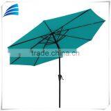 Promotional Folding Small Outdoor Beach Umbrella With Blue Color thumbnail-3