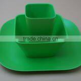 LFGB Certification Bamboo Fiber Plant Fiber Dinnerware Sets thumbnail-3