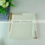 Durable New Bone China Square Plate With Decal Design, Cheap White Porcelain Plate thumbnail-2