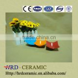 small ceramic dishes wholesale High Quality colorful hotel used ceramic dish
