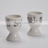 2016 Popular Creative Design DIY Painting Ceramic Egg Mug, With Customized Decal thumbnail-1