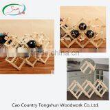 Factory Price Wholesale Three Wine Bottle Mini Wine Rack thumbnail-1