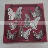 Fashion Decorative 3D Butterflies Mirror Sticker for Walls--decorative Decals for Furniture thumbnail-1