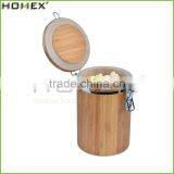 Eco Kitchenwares Environmental Bamboo Fiber Canister With Bamboo Lid/Homex_Factory