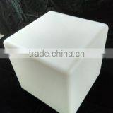 Led Light up Cube Coffee Table /bedside Illuminated PE Table With Led Light thumbnail-2