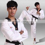 Wholesale Good Price 100% Cottom Taekwondo Uniform for Kids OEM thumbnail-1