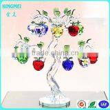 Hot Colorful Crystal Apple Tree Wedding Souvenirs With 18 Apples thumbnail-1