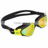 2015 New Panoramic Silicone Adult Swimming Goggles, Red Mirrored Lens(MM-7204) thumbnail-2