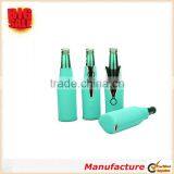 2017 Light Blue Lime Green Colorful Beer Bottle Cooler Holder Superior Quality Cheap Neoprene Beer Bottle Cooler Bag(4 Pack) thumbnail-4
