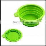 Cute Foldable Dog Cat Pet Silicone Travel Feeding Plastic Bowl Water Dish Feeder,custom Plastic Pet Bowls Manufacturer thumbnail-2