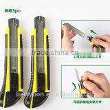 Berrylion Utility Knife With 3 Blades Sharp Utility Knife