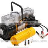 Tire Inflator, BACOENG Portable Air Compressor Kit - Double Cylinder - DC12V - Pump to 150 Psi - With Gauge & Light - Best for C thumbnail-4