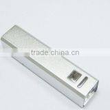 Mini Rechargeable 2600mAh Cuboid Shape Portable Metal Sales Promotion Gift Power Bank thumbnail-6