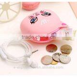 2016 Fashionable Lovely Colorful Emoji Cartoon Purse Funny Wallet Zipper Notecase for Christmas Gift thumbnail-2