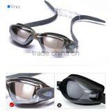 Promotional Silicone Swimming Goggles Wholesale Mirrored Swim Eyewear With Quick Buckle thumbnail-1