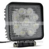 4inch 27w work light for truck and offroad 12v led tractor work light