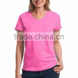 New Trend V Round Collar T Shirt V-neck T-shirt OEM ODM Offered thumbnail-4