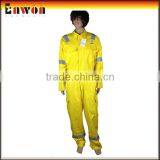Yellow Coveralls With Reflector thumbnail-1