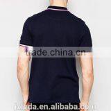 Customize Men Short Sleeve 100% Cotton Pique Dry Fit Sports Golf Polo Shirt thumbnail-2