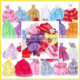 Wholesale 11 Inch Cheap Doll Clothing Barbie Doll Dress Baby Toy thumbnail-1