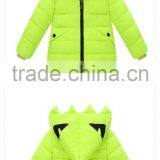 2017 Latest OEM Cheap Custom Boys Child Winter Outdoor Waterproof Quilted Kids Jackets thumbnail-3