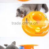 Whosale Crazy Cat Toy Three-Layer Turntable Cat Cat Ball thumbnail-4