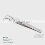 Wholesale Good Quality Stainless Steel Tweezers Straight Tweezers/cruved Tweezers thumbnail-2