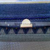 Plastic Canvas Clutchbag Sheets/Shapes ,Cross Stitch Purse/Bag 14X13inch thumbnail-4