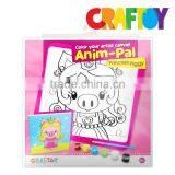 OEM Child Toy Color Your Canvas Frame Anim-Pal Princess Pig thumbnail-3