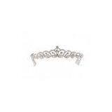 Engagement,bridal Jewelry Crystal Tiara SJ0557 With 925 Sterling Silver Plating
