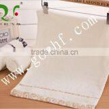 100% cotton embroidered custom logo luxury hand towel