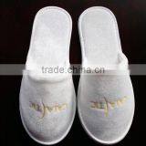 Open Toe Customize Guangzhou Disposable Hotel Towel Slippers Wholesale thumbnail-4