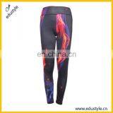 Custom Sublimation Printing Womens Yoga Pants Leggings thumbnail-4