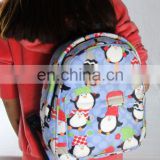 cute party shopping fashion cartoon Penguinanimal school Backpack