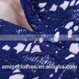 New Lace Mesh Blue Women Jumpsuit Casual Jumpsuit Wholesale thumbnail-5