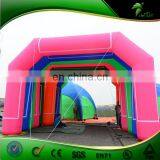 Colorful Commercial Inflatable Wide Tube Race Star and Finish Line Gate Arch for Event thumbnail-6